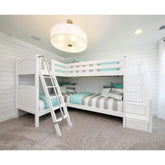 Maxtrix Corner Quad High Bunk - with options - Kids Haven